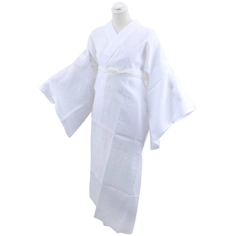 セール お仕立て上がり 半衿付 夏用 本麻 長襦袢 白 S・M・L・LL 
