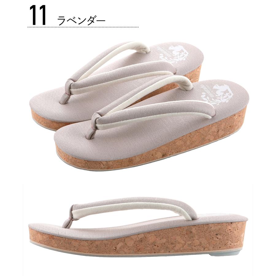 お洒落用 日本製 コルク草履 montado モンタード カジュアルぞうり