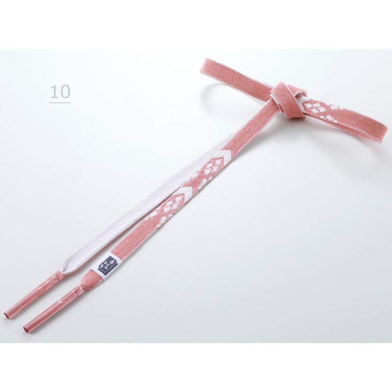 夏用 組紐 正絹 帯締め 帯〆 ラメ入り 矢絣 ss-321 : 和の心 小雪