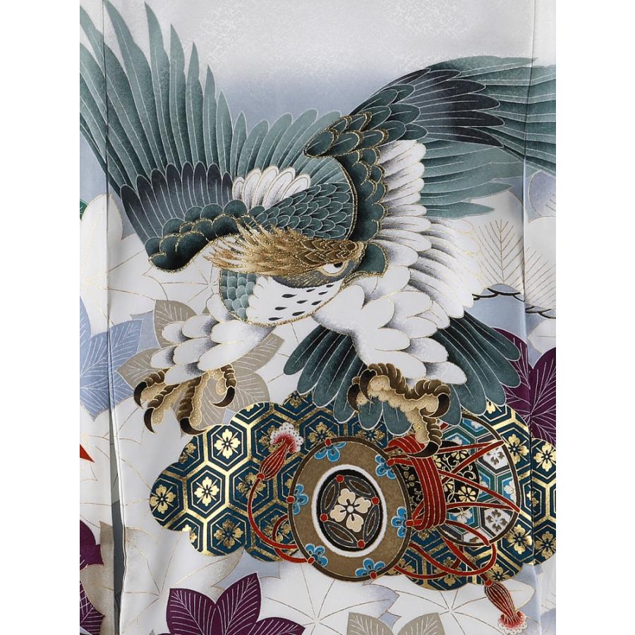 お宮参り　男の子　祝着　産着　長襦袢・袴セット　鷹 re_a7al0008_ca.jpg