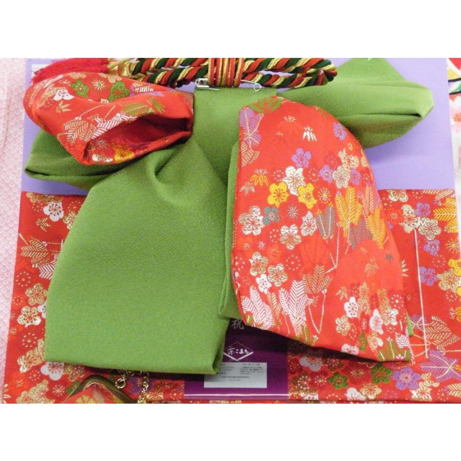 ＊七五三＊7歳 着物&小物フルセット 七五三 着物 7歳 16点 フルセット 購入 トータル 着物セット 女の子