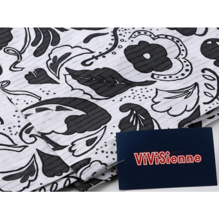 ViViSienne ビビジェンヌ ゆかた 綿素材 仕立て上がり 浴衣 単品 身丈