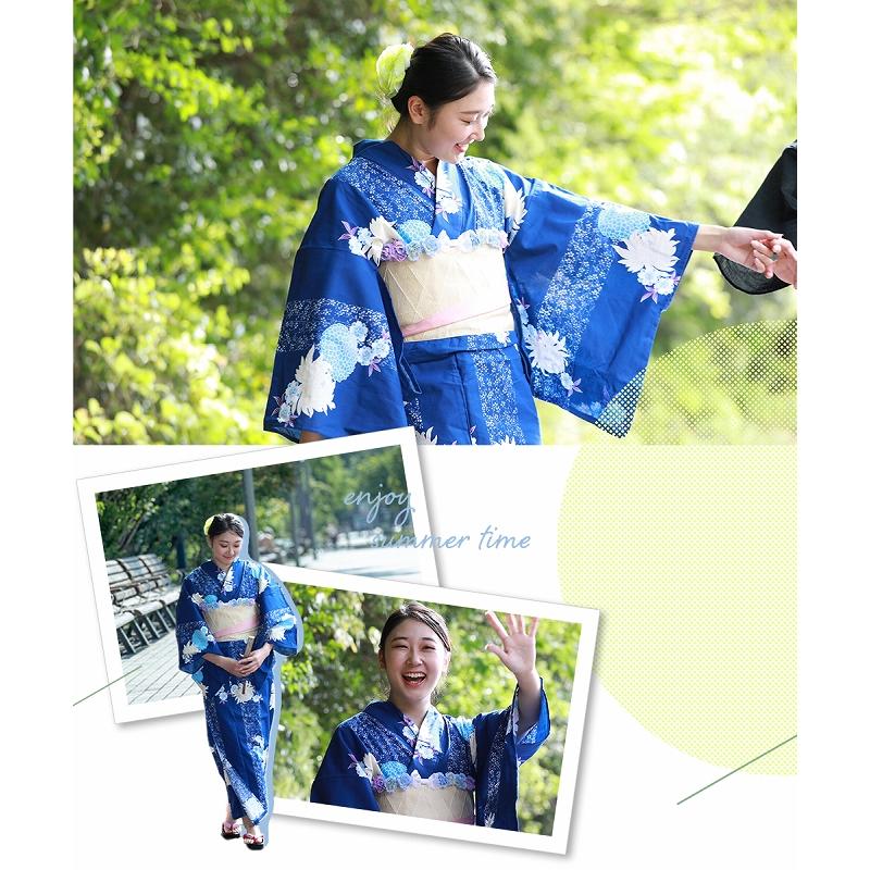 半幅帯 半巾帯 日本製 dazzlin ダズリン リバーシブル 浴衣帯 yo-257-A