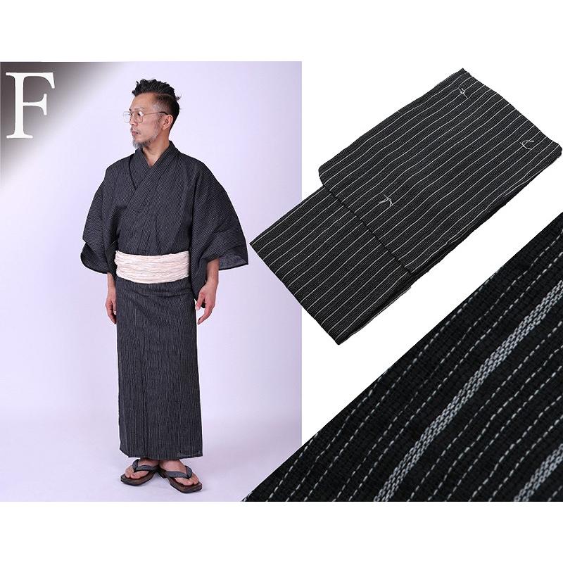 紳士用 浴衣 しじら織り 綿 お仕立て上がり ゆかた LLサイズ 紳士用 浴衣 しじら織り 綿 お仕立て上がり ゆかた LLサイズ