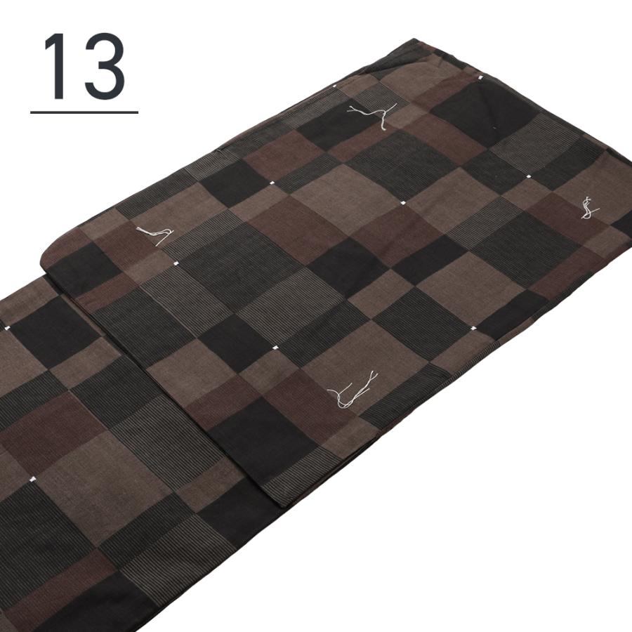 浴衣 紳士用 お仕立て上がり お洒落な総柄ゆかた 浴衣・帯・下駄 3点