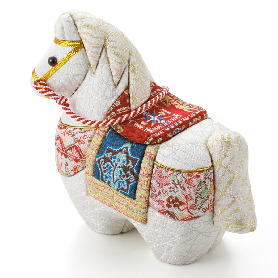 2026年 干支置物 龍村美術織物 木目込人形 午年 令和8年 馬 うま et