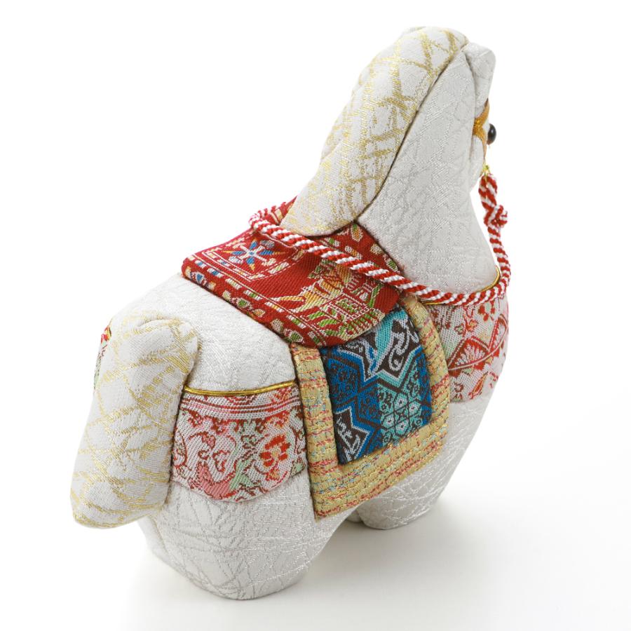 2026年 干支置物 龍村美術織物 木目込人形 午年 令和8年 馬 うま et