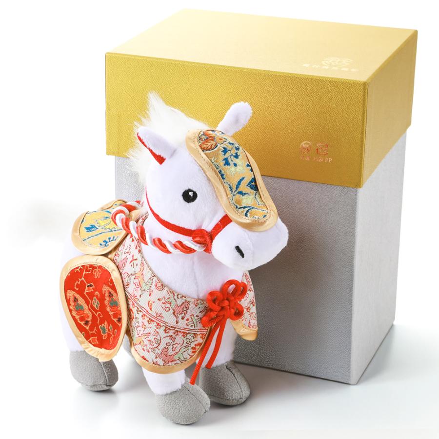 2026年 干支置物 龍村美術織物 ますこっと人形 午年 令和8年 馬 うま