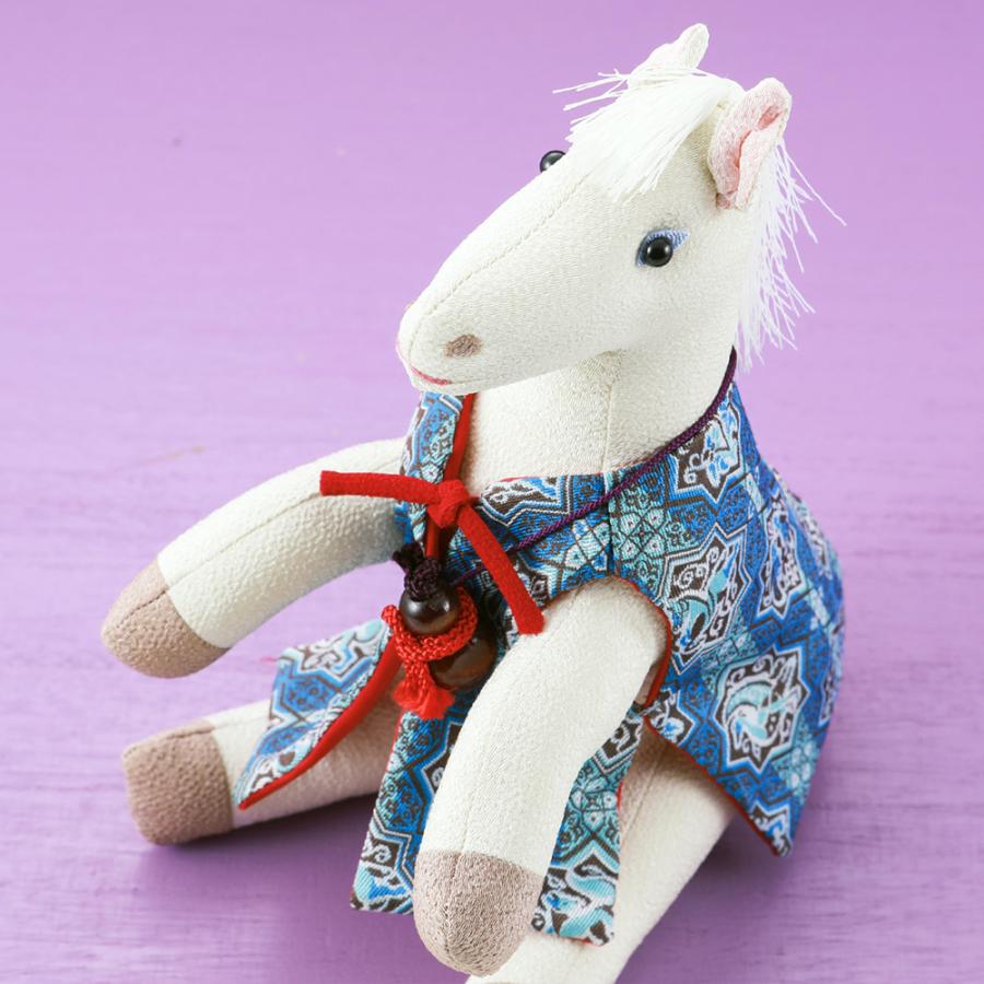 2026年 干支置物 龍村美術織物生地使用 ますこっと人形 午年 令和8年