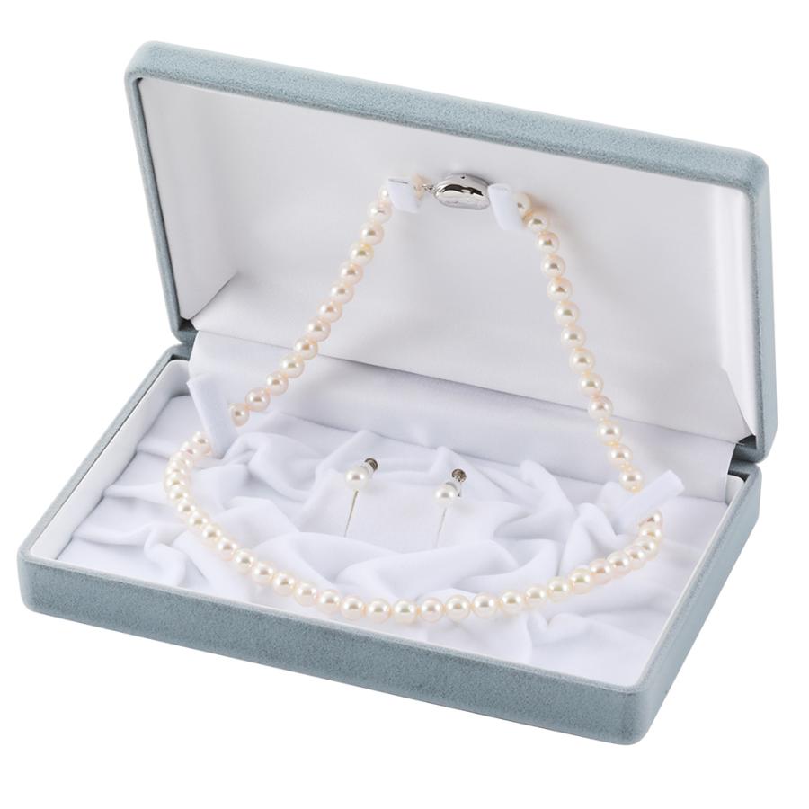 あこや真珠 6.5~7.0mm 本真珠ネックレス イヤリング 2点セット 専用