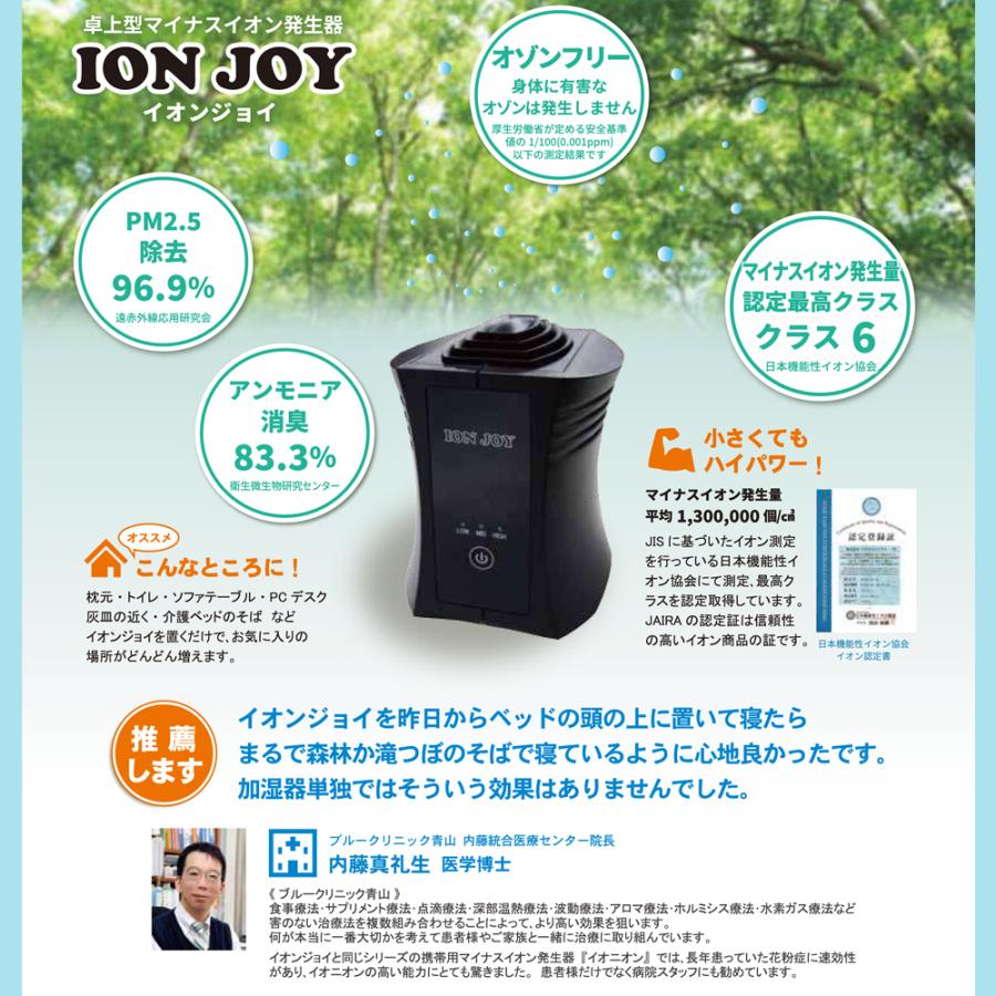 即納 最大半額 卓上型マイナスイオン発生器 イオンジョイ 日本製 Tk 191 消臭 花粉対策 Pm2 5対策 現金特価 Laporgub Jatengprov Go Id