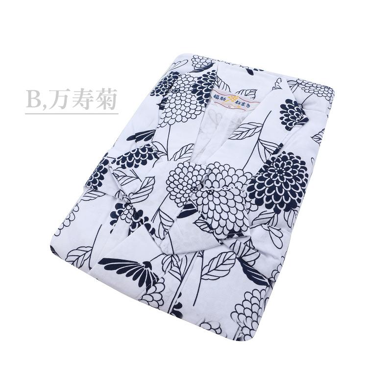 在庫処分セール 福助 ガーゼ おねまき 婦人用 白地 Lサイズ 身丈135cm