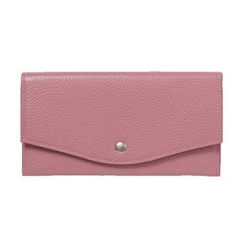 ジウディ Giudi 長財布 スリムウォレット 財布 イタリア製 本革 スリムウォレット レディース コユリバー 財布 帽子 ファッション小物 A B08k8nl35h シャトーローズ 一 番 安い 商品