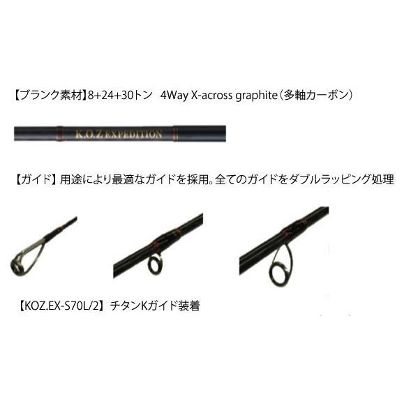 SMITH（スミス） KOZ EXPEDITION KOZ.EX-S82MH/2 : KOZs-Choice - 通販
