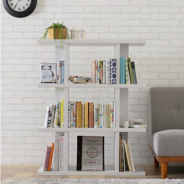 シェルフ オープンシェルフ 80 90 木目調 見せる収納棚 背面化粧 間仕切 パーテーション おしゃれ 新生活 組立家具 送料無料 310 Fz80 90 インテリア家具 Kozum Ii 通販 Yahoo ショッピング