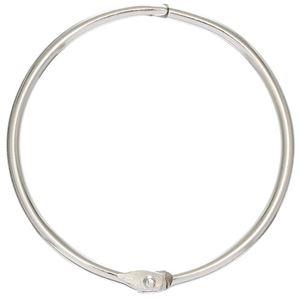 （まとめ） TANOSEE カードリング 内径50mm 1セット（100個：10個×10パック） 〔×5セット〕の画像