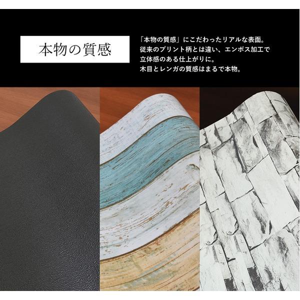 超厚手 壁紙シール 2.5m巻 W-WA318 カントリーウッド ”premium” ウォールデコシート｜kozu-yahh｜03