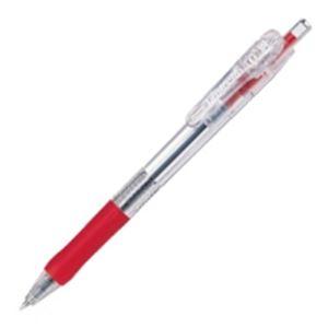 最高の品質 タプリクリップ ボールペン ZEBRA ゼブラ (業務用300セット) 0.5 赤 BNS5-R 万年筆