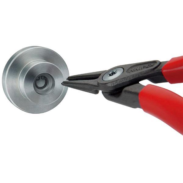 KNIPEX クニペックス 4811-J4 穴用 精密 スナップリングプライヤー 直 SB 工具 ツール DIY 作業工具 道具 プライヤー