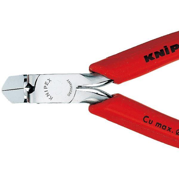 KNIPEX クニペックス 6432-120 エレクトロニクス エンドカッティングニッパー 工具 ツール DIY 作業工具 道具 ニッパー_1
