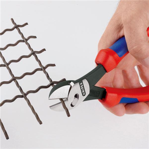 KNIPEX クニペックス 7372-180 ツインフォースニッパー BK 工具 ツール DIY 作業工具 道具 ニッパー_1