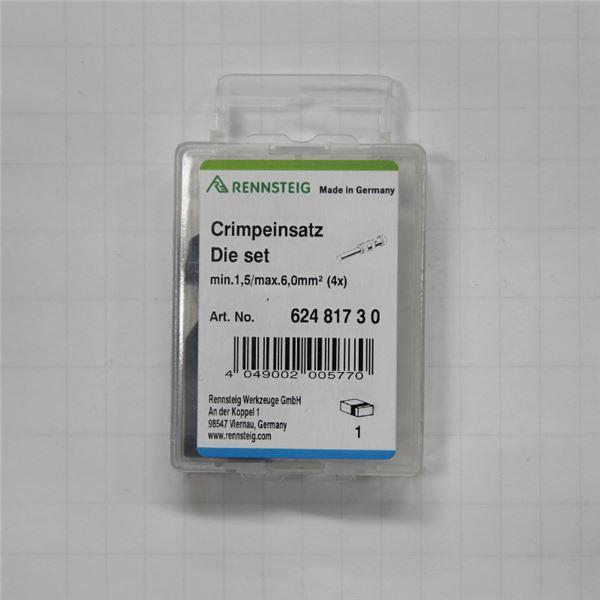 RENNSTEIG レンシュタイグ 624 817 3 0 クリンピングダイス 624 817 タイコ 1.5 工具 ツール DIY 作業工具 道具