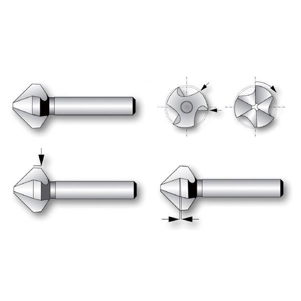 RUKO ルコ 102317 カウンターシンク 16.5X90゜ 工具 電動工具 先端工具 切削工具 作業工具 ツール DIY