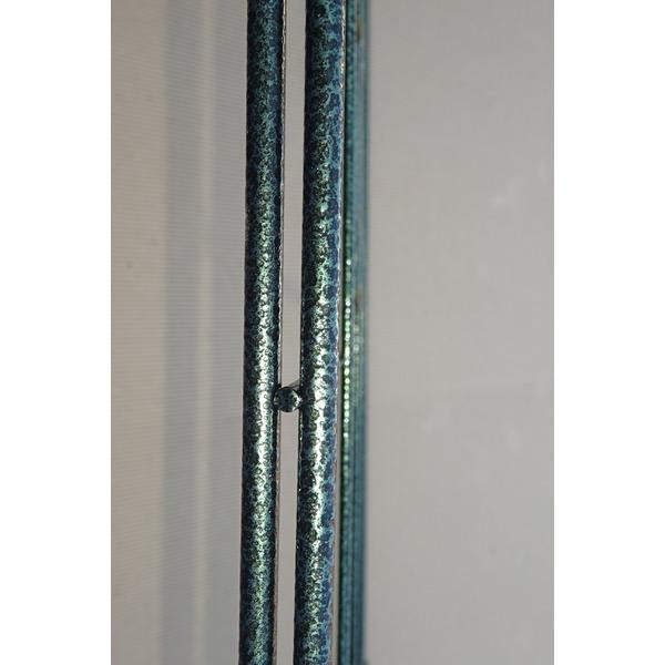 トレリス/ガーデンフェンス 〔2枚入 高さ200cm〕 防サビ加工 スチール 日本製 2W ワイヤーフェンス 〔園芸 ガーデニング用品〕_2
