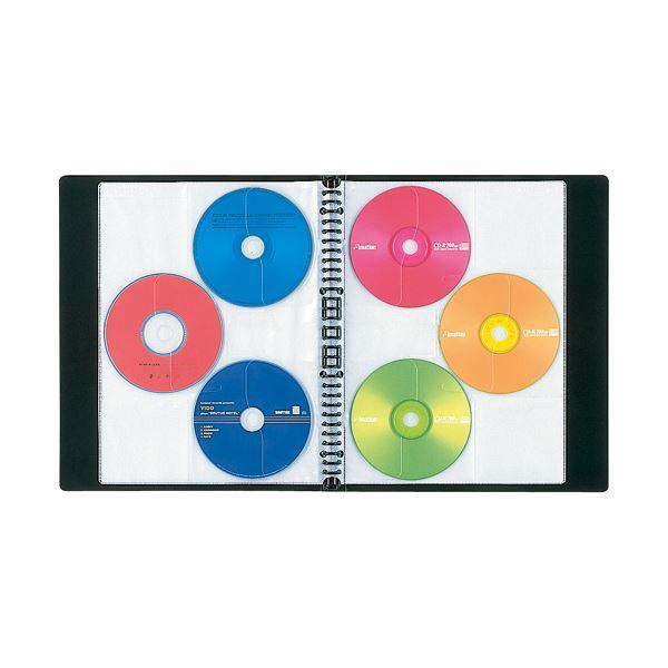 セキセイ CD・DVDポケット A4タテ2・3・4・30穴 両面6ポケット DVD-1006 1セット(100枚:10枚×10パック)の画像