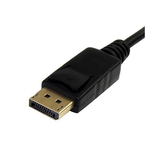 （まとめ）StarTech MiniDisplayPort-DisplayPort 1.2 変換ケーブル 2m MDP2DPMM2M 1本〔×3セット〕
