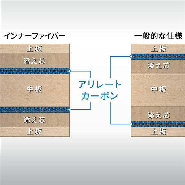 バタフライ（Butterfly） シェークラケット HARIMOTO TOMOKAZU INNERFORCE ALC ST（張本智和 インナーフォース ALC ストレート） 36994_4