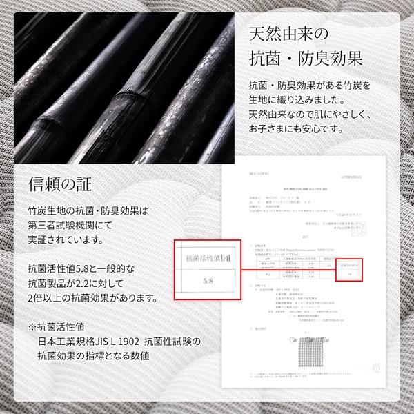 マットレス 国産 ポケットコイル 快眠 高密度 竹炭 抗菌 防臭 体圧分散 1年保証 コンパクト 圧縮 梱包 通常丈 セミシングルサイズ_4