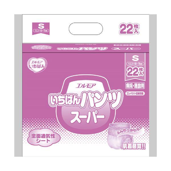 カミ商事 エルモア いちばん パンツスーパー S 1セット（132枚：22枚×6パック）
