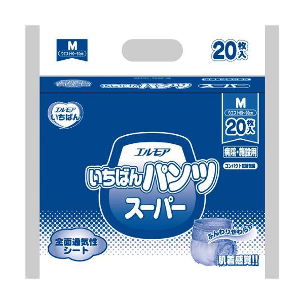カミ商事 エルモア いちばん パンツスーパー M 1セット（120枚：20枚×6パック）