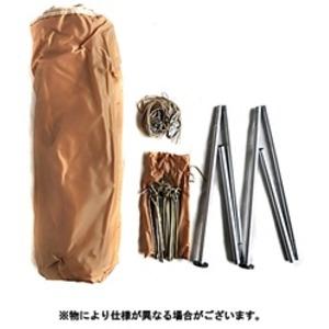 フランス軍 放出 F1 テントセット ベージュ 防水加工 未使用 仏軍 デッドストック ミリタリーグッズ 軍モノ タクティカルグッズ