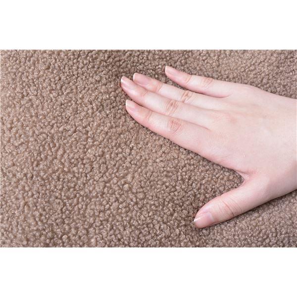 こたつ布団 こたつ掛布団 幅190×奥行230cm 長方形 チャコールブラウン コタツ本体別売 リビング ダイニング インテリア雑貨の画像