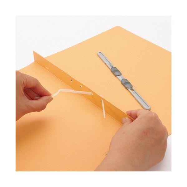 (まとめ) ライオン事務器 フラットファイル(環境)樹脂押え具 B6タテ 150枚収容 背幅18mm 黄 A-547KB6S 1セット(10冊) 〔×5セット〕 |  | 01