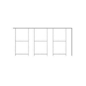 コクヨ 原稿用紙 B5 横書き(20×20mm) 緑罫 50枚 ケ-35N 1セット(150冊)の画像