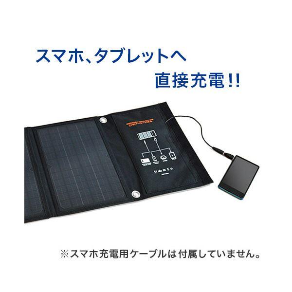 メテックス EVER Bright 21W ソーラーパネル SSBSP-21WP-A 1台の画像