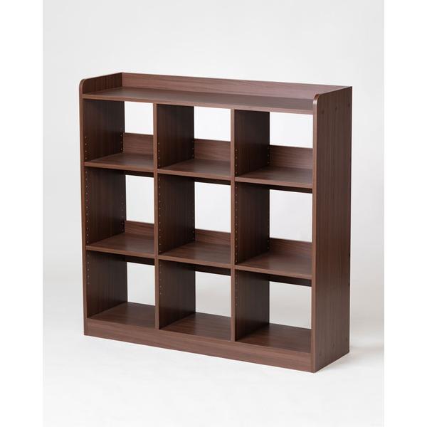 バイナルボックス レコードボックス レコードラック 3 STEP 3 TIER 9 CUBE 組立品_1