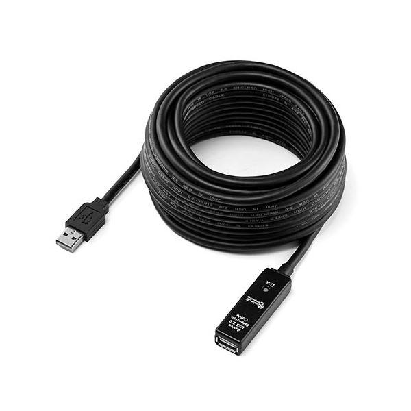 サンワダイレクトUSB2.0延長ケーブル 15m ブラック 500-USB006 1本_2