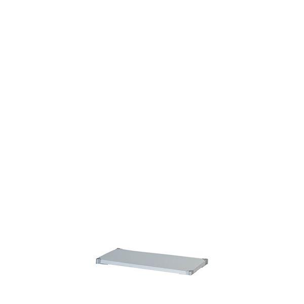 収納棚 46×120cm 3段 H90cm 日本製 耐熱 耐食 長期耐久性 ガルバリウム鋼板製 ガルバシェルフ リビング収納 組立式の画像