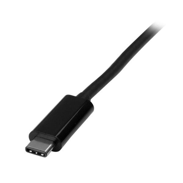 StarTech.com USB TypeC-HDMI変換アダプタケーブル USB Type-C（オス）-HDMI（オス） 2m4K／30Hz CDP2HDMM2MB 1本_1