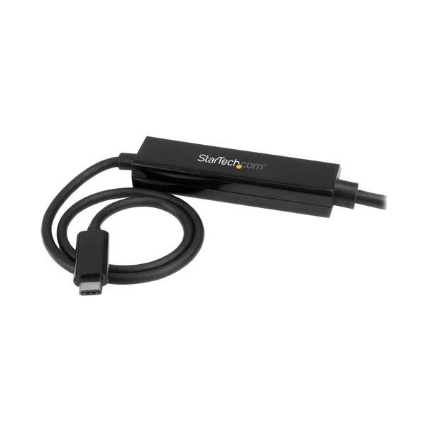 StarTech.com USB TypeC-HDMI変換アダプタケーブル USB Type-C（オス）-HDMI（オス） 2m4K／30Hz CDP2HDMM2MB 1本_3
