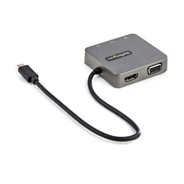 StarTech.com USB-Cマルチアダプタ 4K HDMI＆VGA／10GbpsUSB-A／Cポート／ギガビットL有線LAN DKT31CHVL 1台