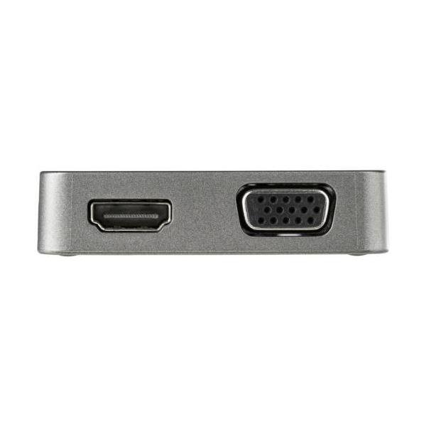 StarTech.com USB-Cマルチアダプタ 4K HDMI＆VGA／10GbpsUSB-A／Cポート／ギガビットL有線LAN DKT31CHVL 1台