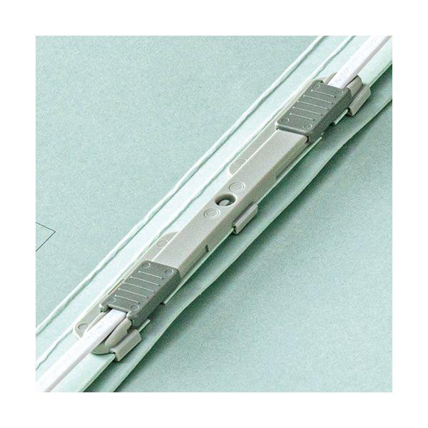 TANOSEE 背幅伸縮フラットファイル（エコノミータイプ） A4ヨコ 約800枚収容 背幅18~98mm ピンク 1セット（50冊）_1