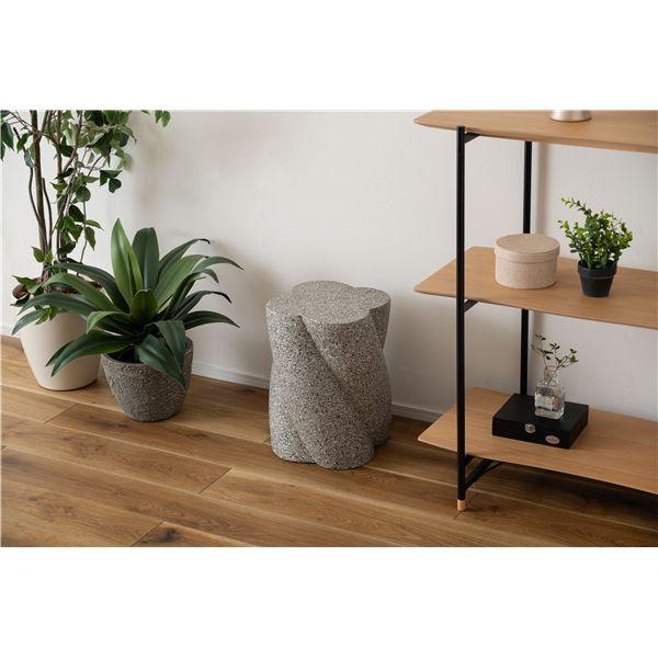 サイドテーブル グレー （約W32×D32×H40cm） 完成品_2