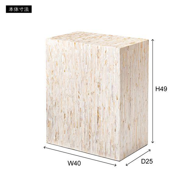 サイドテーブル （約W40×D25×H49cm） 完成品_4