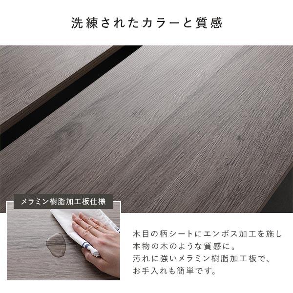 ローベッド ステージ無しタイプ キング 幅180cm 3ゾーンポケットコイルマットレス付 グレージュ フロアベッド_5